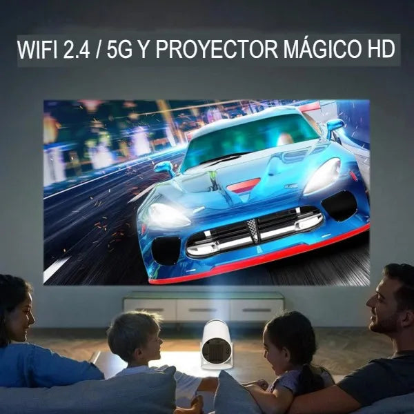 Proyector 4k Cine en casa + 1 Mes de Netflix Gratis